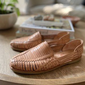 Brother Vellies - Huarache in Blush